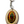 Vintage Leather Santa Muerte Keychain