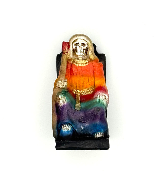 Throned Santa Muerte Figure