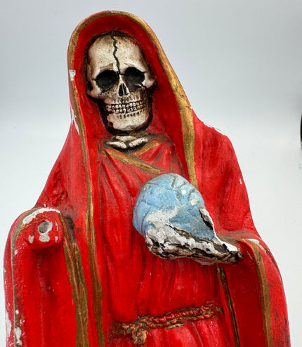 Maceta Antigua De La Santa Muerte