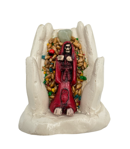 Offering Hands Crystal Loaded Figure