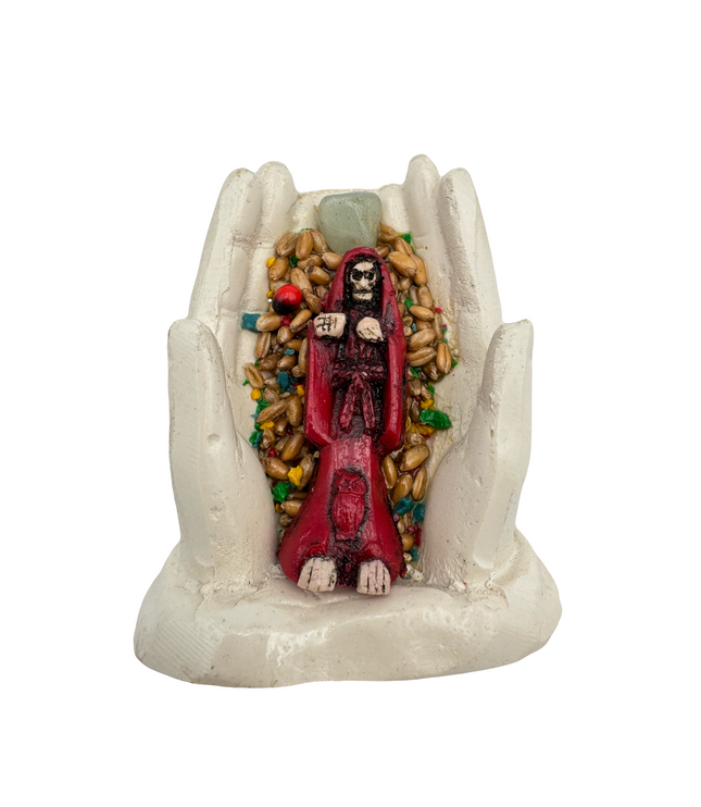 Offering Hands Crystal Loaded Figure