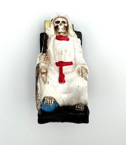 Throned Santa Muerte Figure