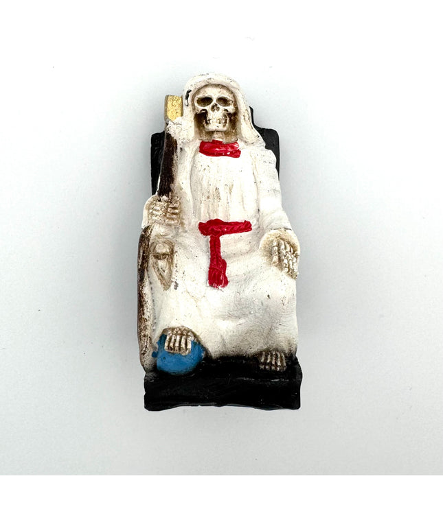Throned Santa Muerte Figure