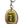 Vintage Leather Santa Muerte Keychain