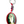 Resin w/ Full Color Santa Muerte Keychain
