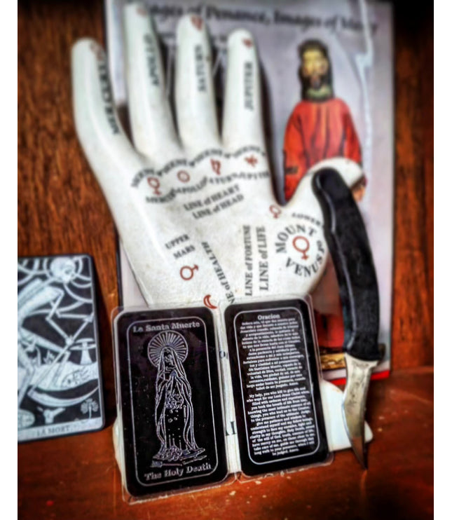 OG Tijuana Santa Muerte Prayer Card