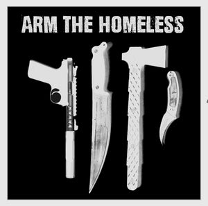 Arm The Homeless Sticker