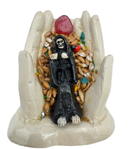 Offering Hands Crystal Loaded Figure