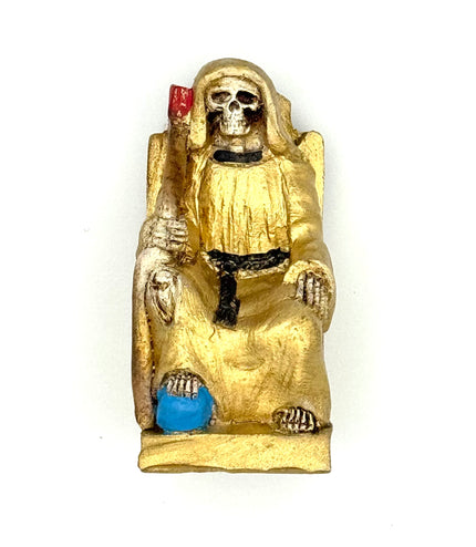 Throned Santa Muerte Figure