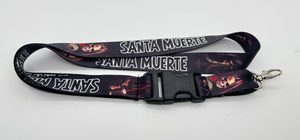 Santa Muerte Lanyard