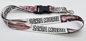 Santa Muerte Lanyard