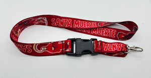 Santa Muerte Lanyard