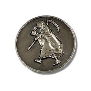 Traveling Santa Muerte Coin