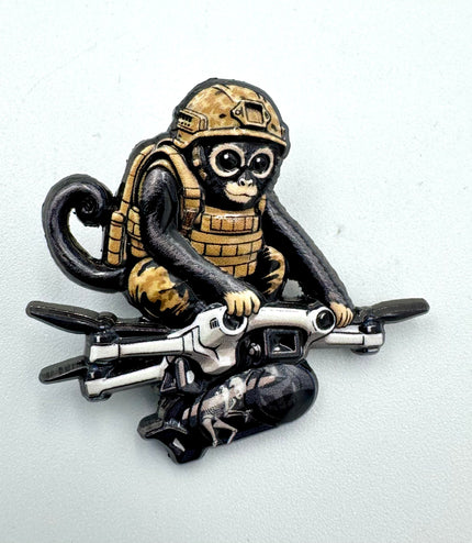 Sicario Monkey Drone Division Enamel Pin