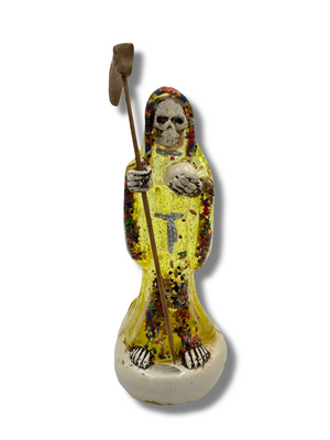 Loaded Santa Muerte Estatua de Tepito