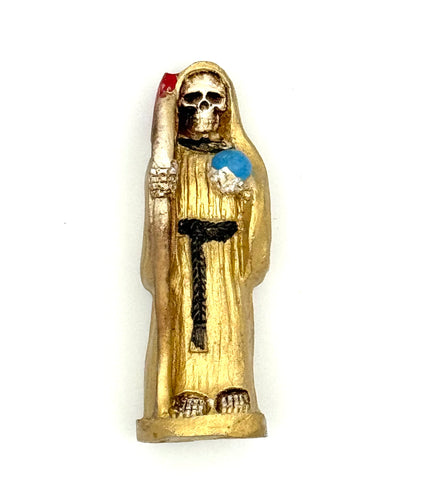 El Mundo Santa Muerte Traveling Statue
