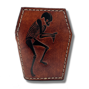 Pre-Order: Sneakreaper Leather Coffin Wallet