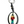 Resin w/ Full Color Santa Muerte Keychain