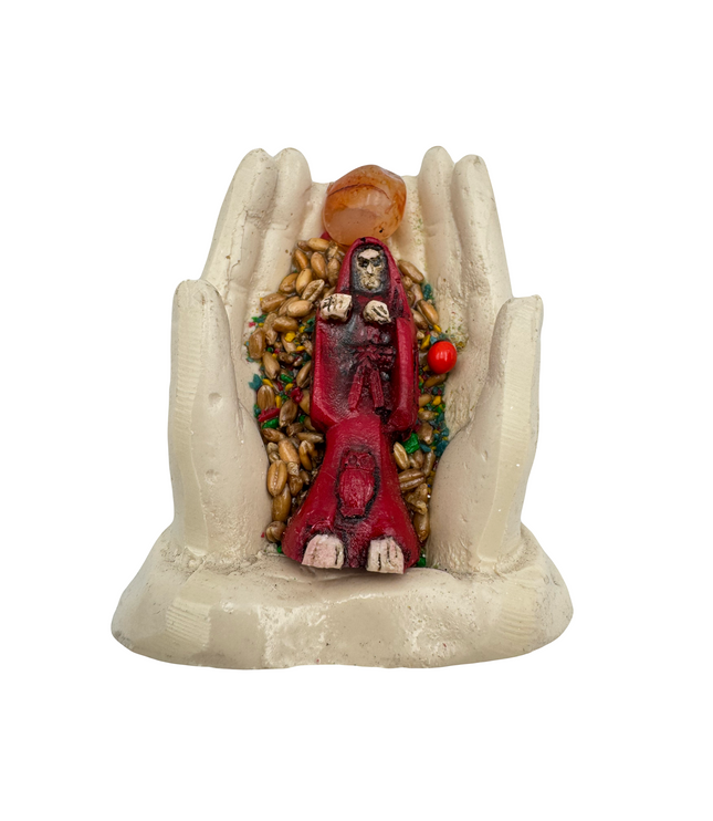 Offering Hands Crystal Loaded Figure