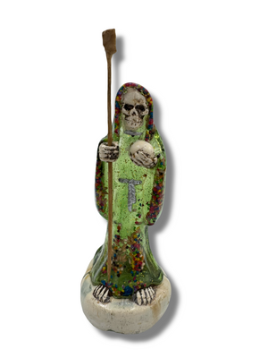Loaded Santa Muerte Estatua de Tepito