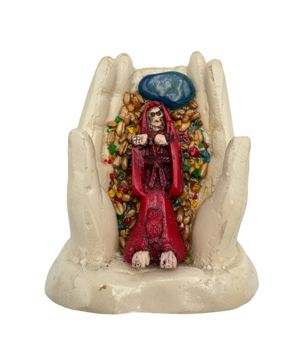 Offering Hands Crystal Loaded Figure