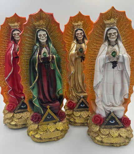 Santa Muerte Sombra De La Virgen Statue