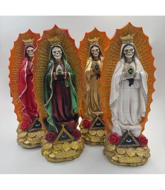 Santa Muerte Sombra De La Virgen Statue