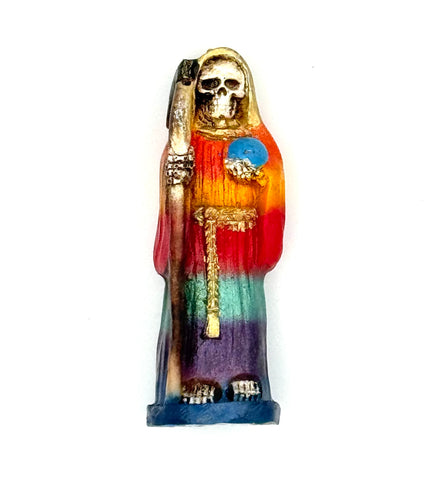 El Mundo Santa Muerte Traveling Statue