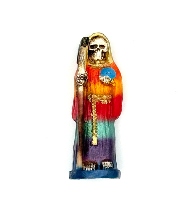El Mundo Santa Muerte Traveling Statue