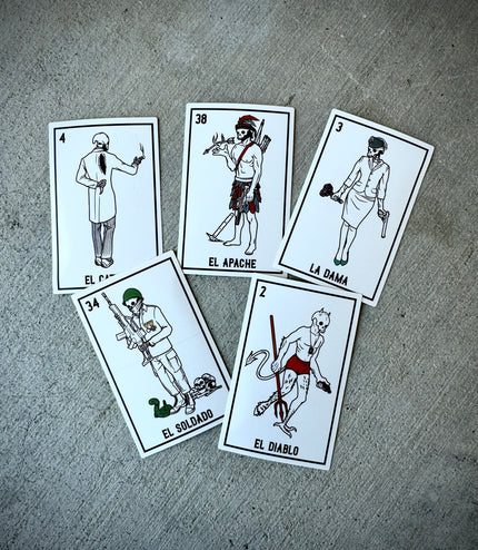 Lotería Series Sticker Pack