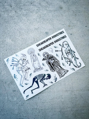 Sneakreaper Industries Sticker Sheet