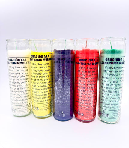 Veladoras Milagrosas de la Santísima Muerte Viajera