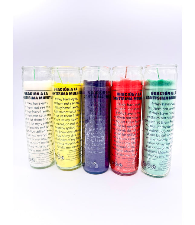 Veladoras Milagrosas de la Santísima Muerte Viajera