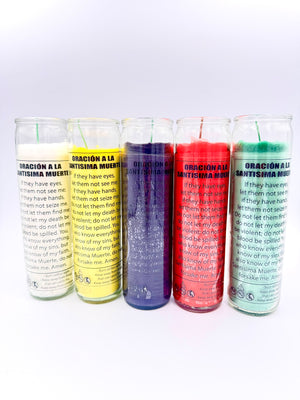 Veladoras Milagrosas de la Santísima Muerte Viajera