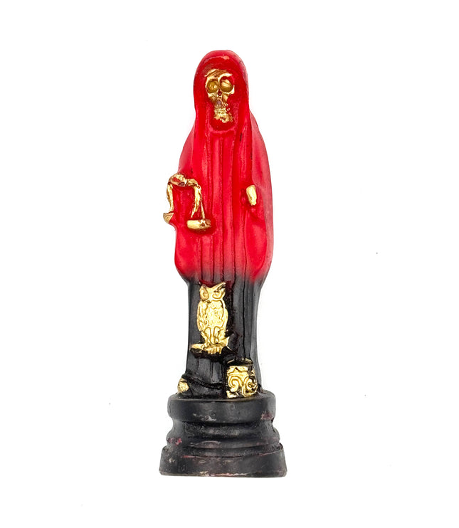 Vintage Resin Santa Muerte Statue