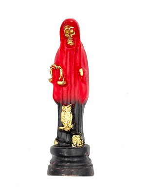 Vintage Resin Santa Muerte Statue