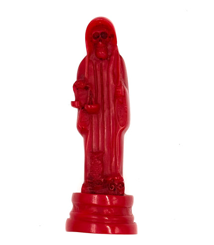 Vintage Resin Santa Muerte Statue