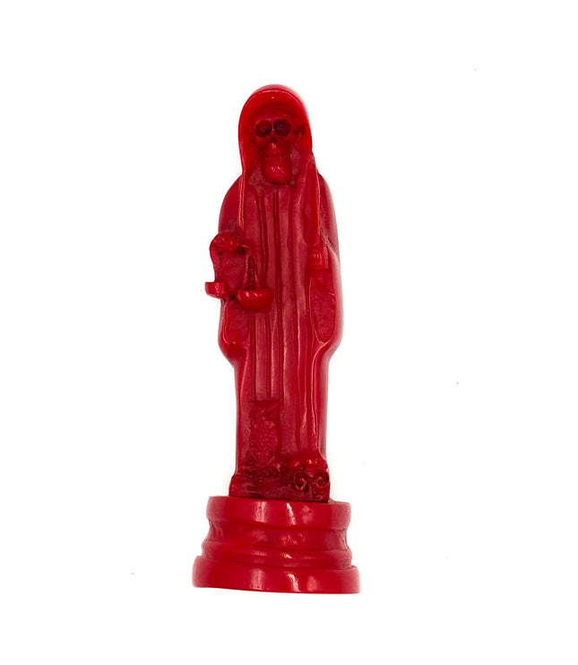 Vintage Resin Santa Muerte Statue