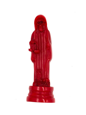 Vintage Resin Santa Muerte Statue