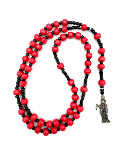 Collares De Reversa De La Santa Muerte