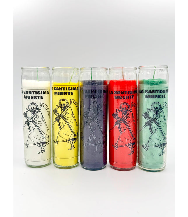 Veladoras Milagrosas de la Santísima Muerte Viajera