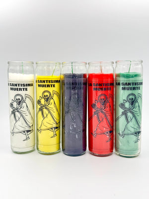 Veladoras Milagrosas de la Santísima Muerte Viajera