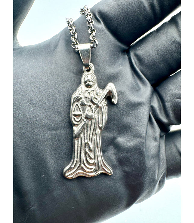 Cadena Y Dije De La Santísima Muerte