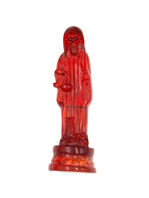 Vintage Resin Santa Muerte Statue