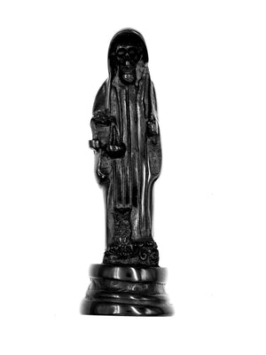 Vintage Resin Santa Muerte Statue