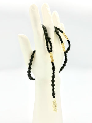 Rosario Negro Protector Santa Muerte Rosario