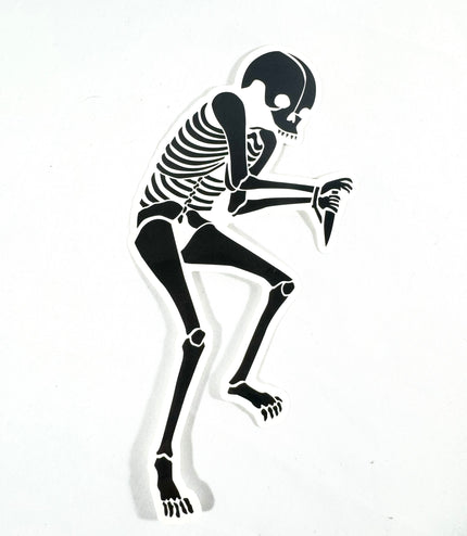 9” Transparent Sneakreaper Sticker