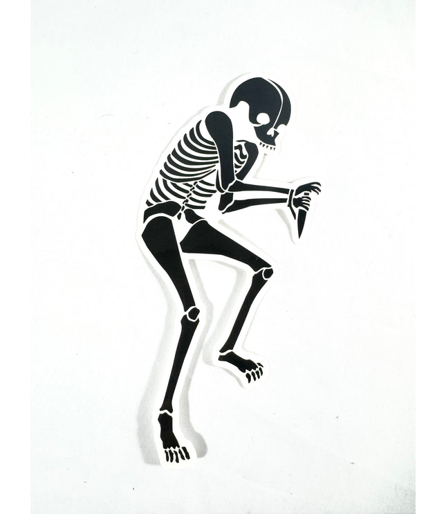 9” Transparent Sneakreaper Sticker