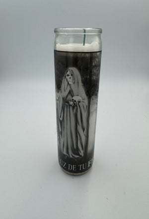 “The Light Of Your Faith” Santisima Muerte Candle