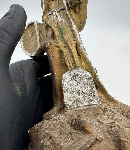 Santísima Muerte Dorada Antigua